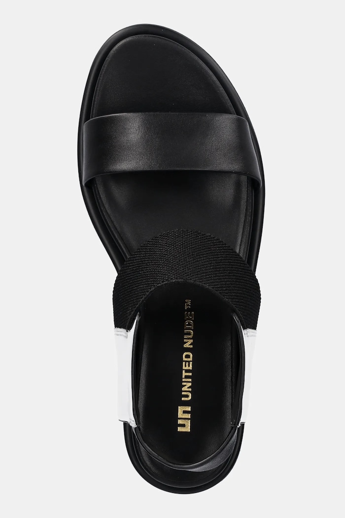Sandały Rico Sandal United Nude 1030487413 czarny