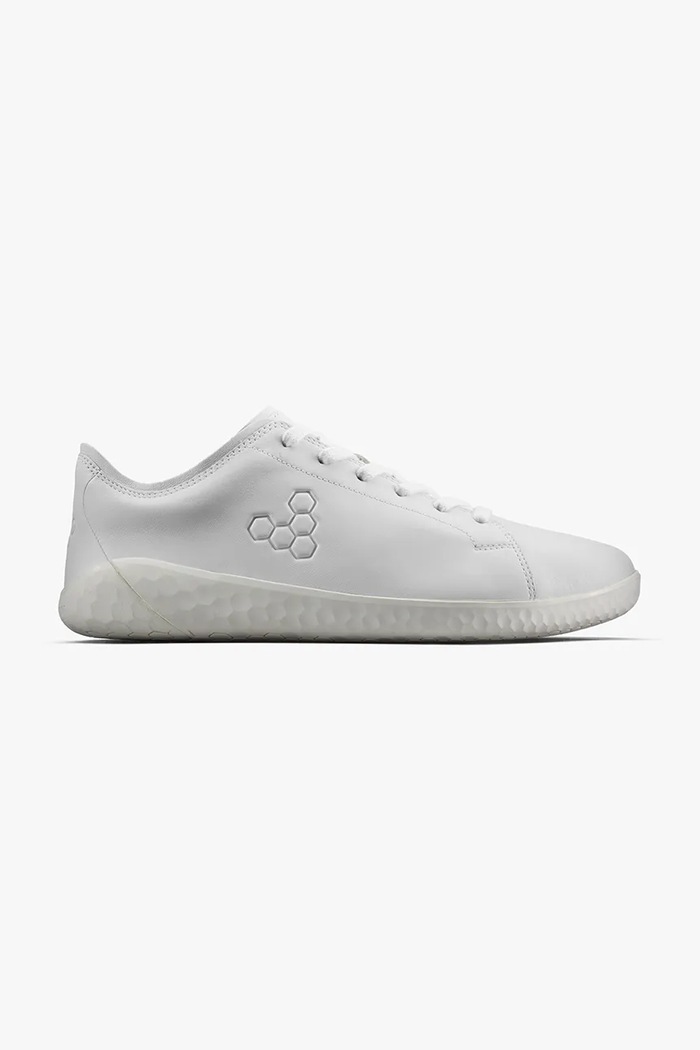 Vivobarefoot sneakersy skórzane GEO COURT IV płaska biały 209062