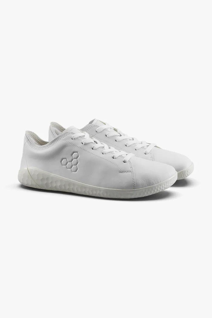 Vivobarefoot sneakersy skórzane GEO COURT IV 209062 biały SS26