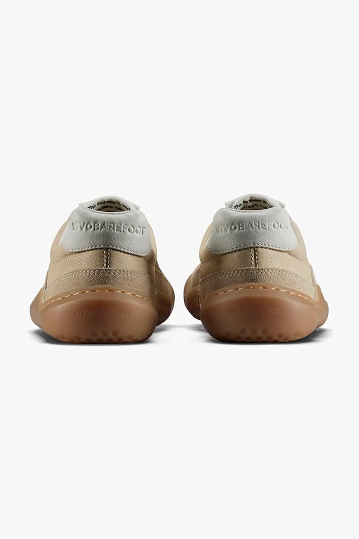 Vivobarefoot sneakersy skórzane GOBI II PREMIUM LEATHER 209660 beżowy
