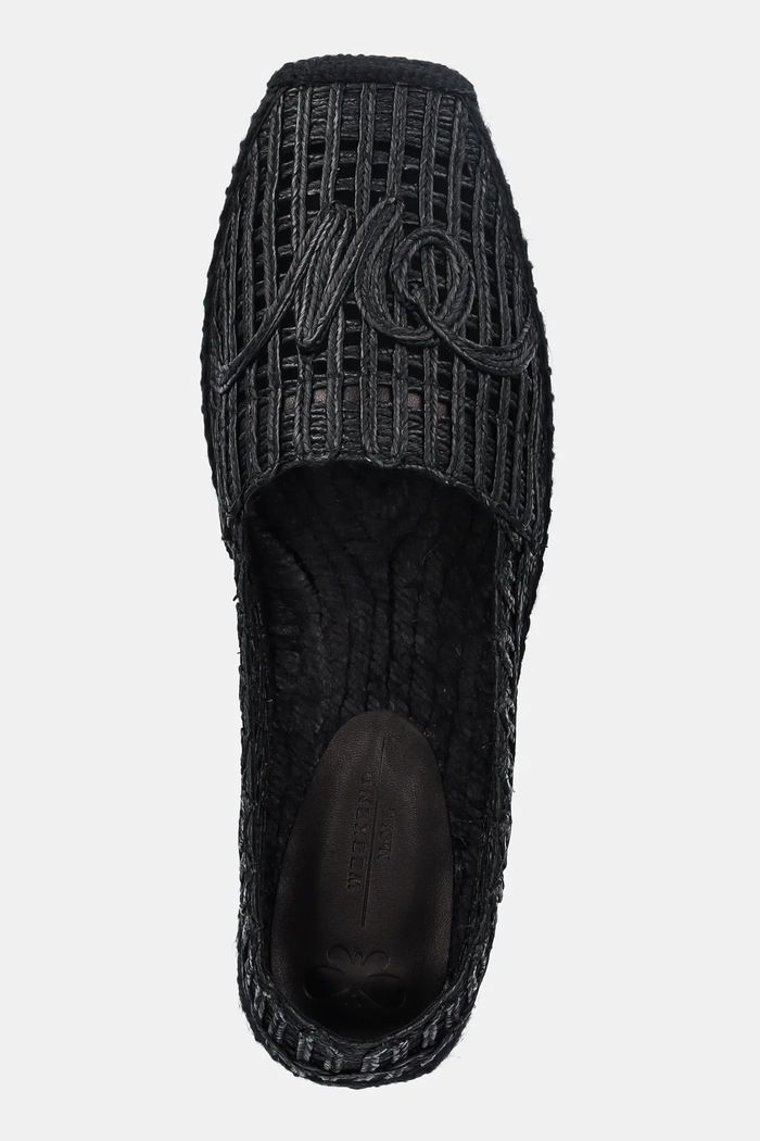 Εσπαντρίγιες Weekend Max Mara ILMES μαύρο 2515521135600.BLACK