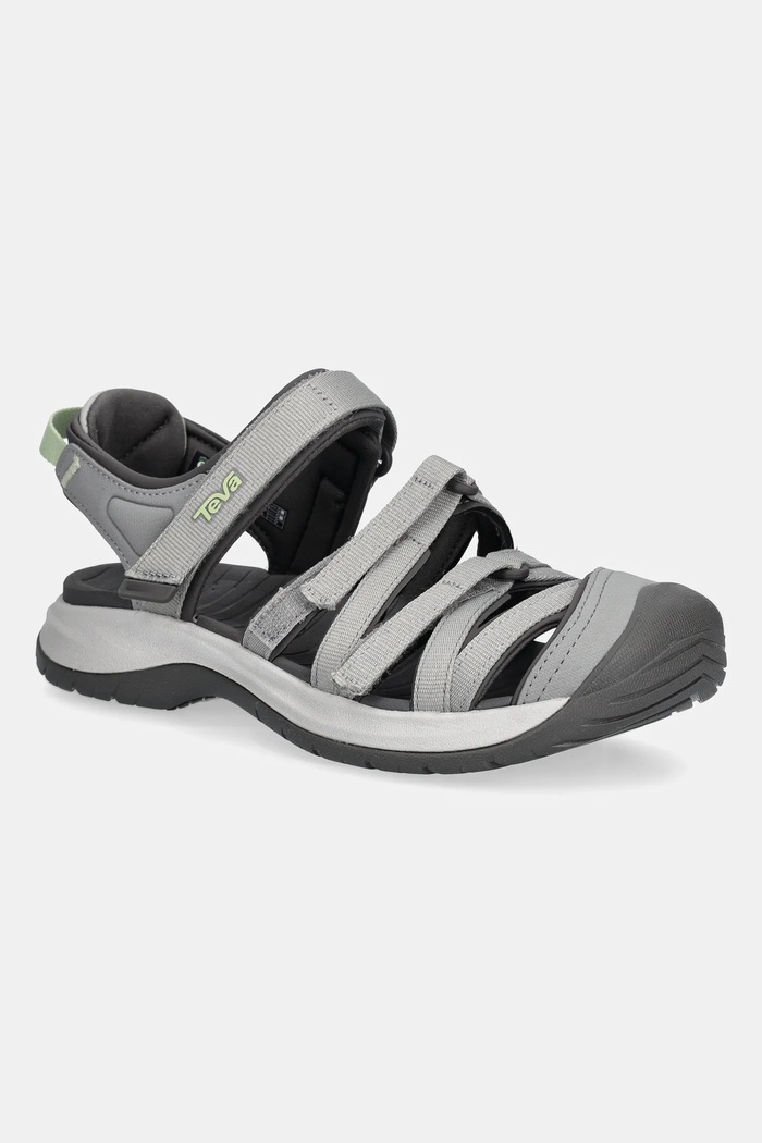 Teva sandále so zakrytými prstami dámske Tirra Sport CT plochý sivá 1166310