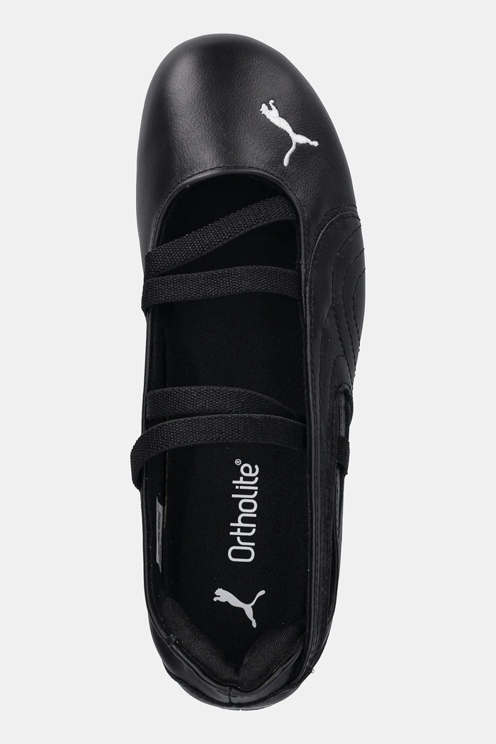 Kožené baleríny Puma Speedcat Ballet černá 403587