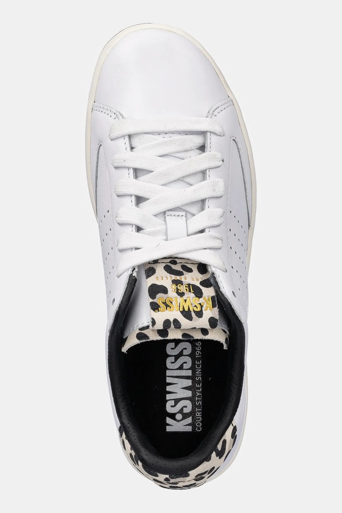 Kožené tenisky K-Swiss LOZAN KLUB LTH biela 97263.952.M