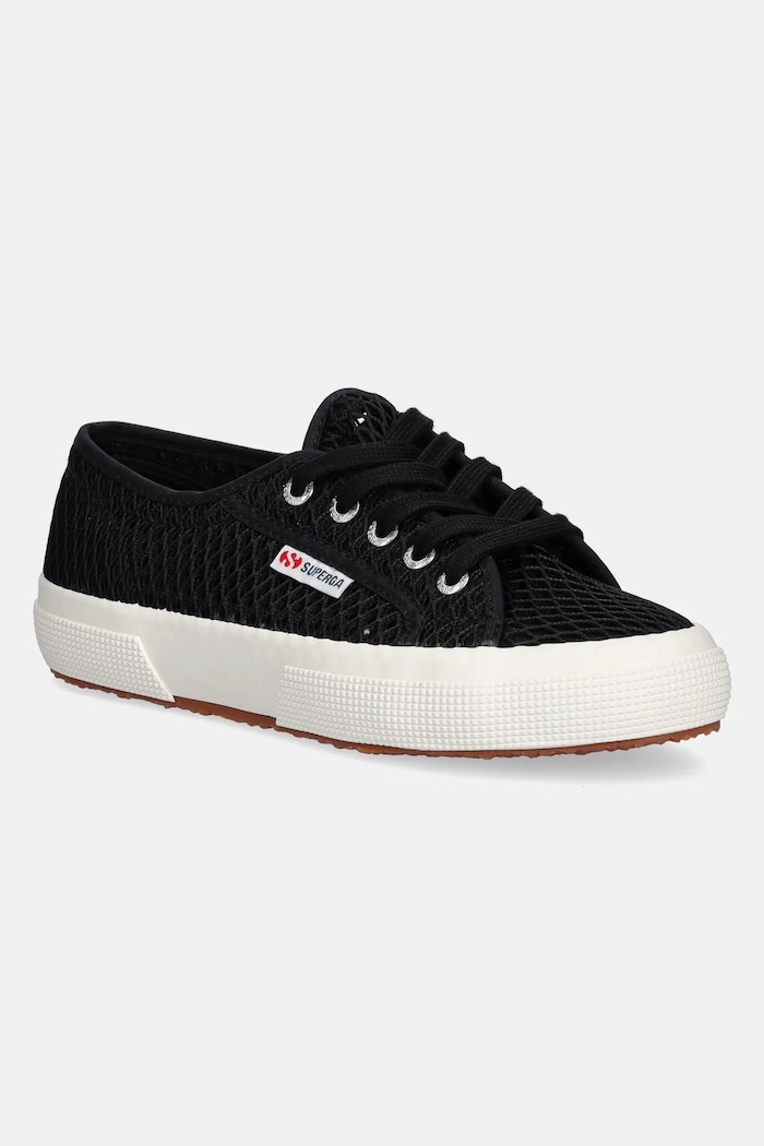 Tenisky Superga MESH plochá čierna S2135GW.005