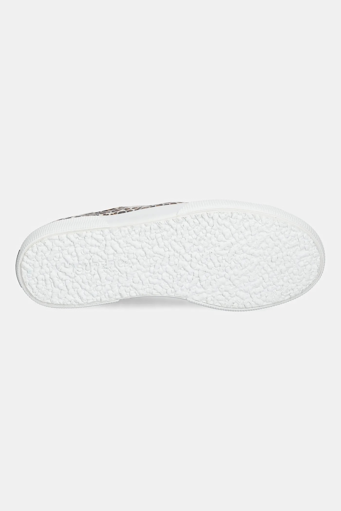 Superga sportcipő PLATFORM LEOPARD PRINT LE S2137ZW.AB4 barna