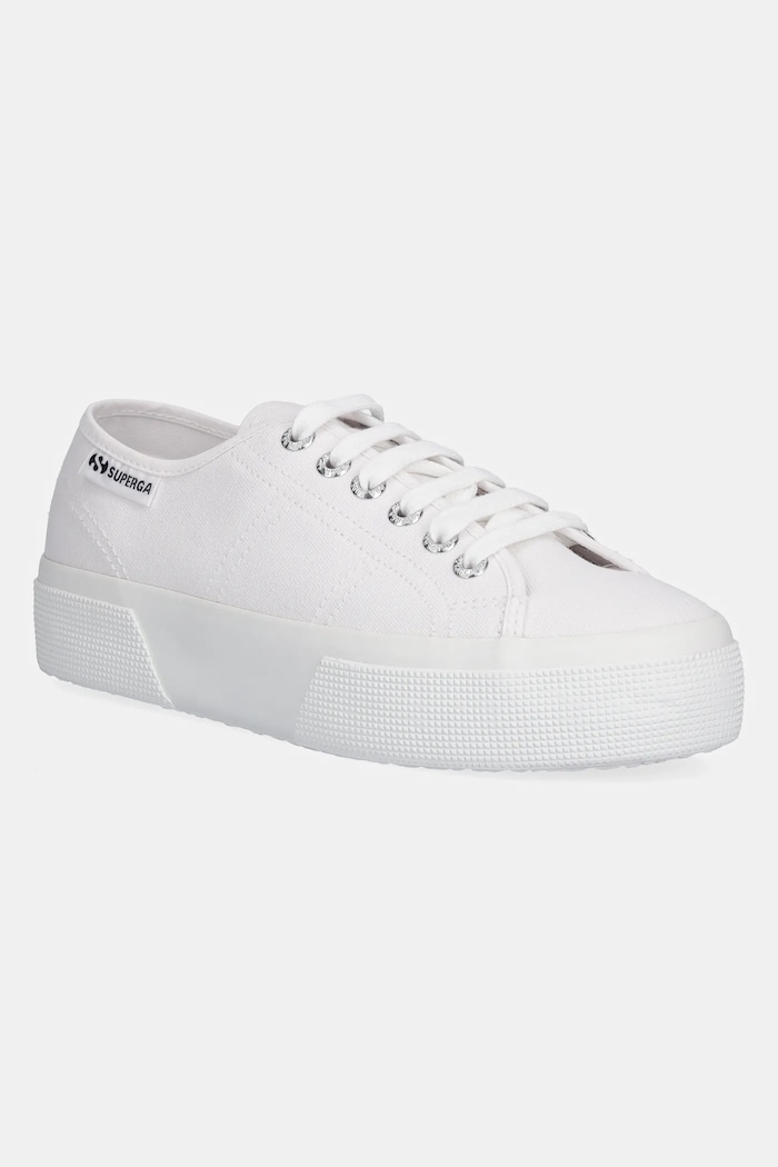Tenisky Superga PLATFORM LEGGERA plochá biela S2142ZW.901