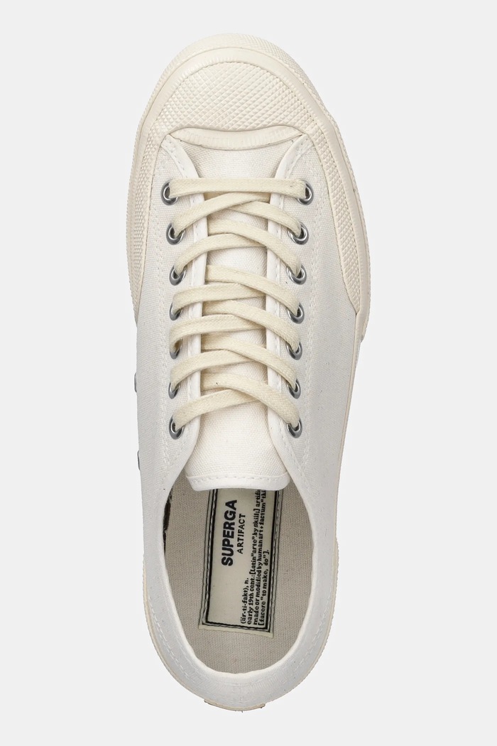 Superga sportcipő WORKS LOW CUT COTTON CANV fehér S51347W.A1Q