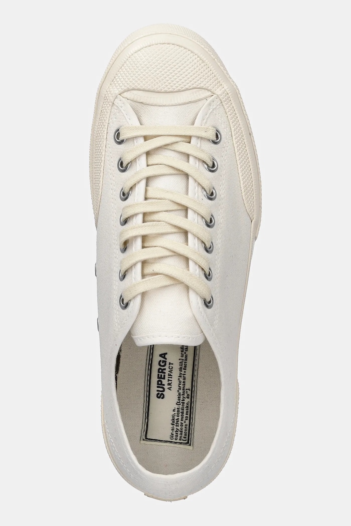 Superga sportcipő WORKS LOW CUT COTTON CANV fehér S51347W.A1Q