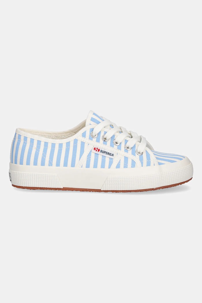 Tenisky Superga STRIPES PRINT S8148TW.ACF modrá SS25