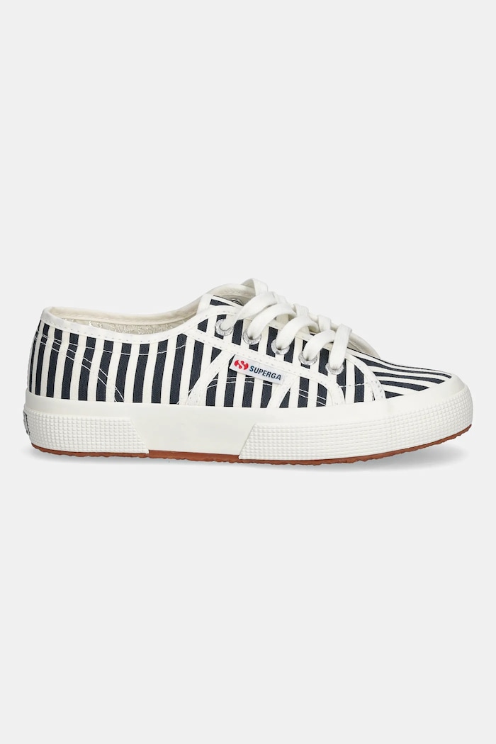 Tenisky Superga STRIPES PRINT S8148TW.AD5 tmavomodrá SS25