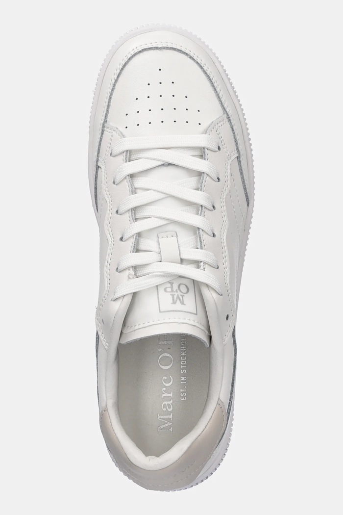 Marc O'Polo sneakers din piele SANDRA alb 50218713502157
