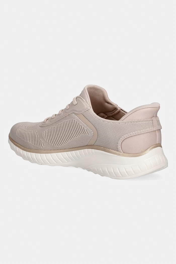 Παπούτσια Skechers BOBS SQUAD CHAOS sneakers Γυναικεία 117497. μπεζ