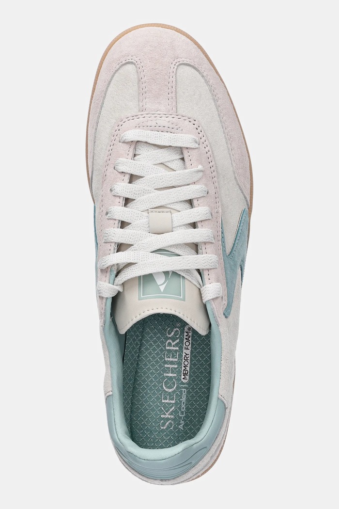 Skechers sneakersy nubukowe HOTSHOT różowy 185234
