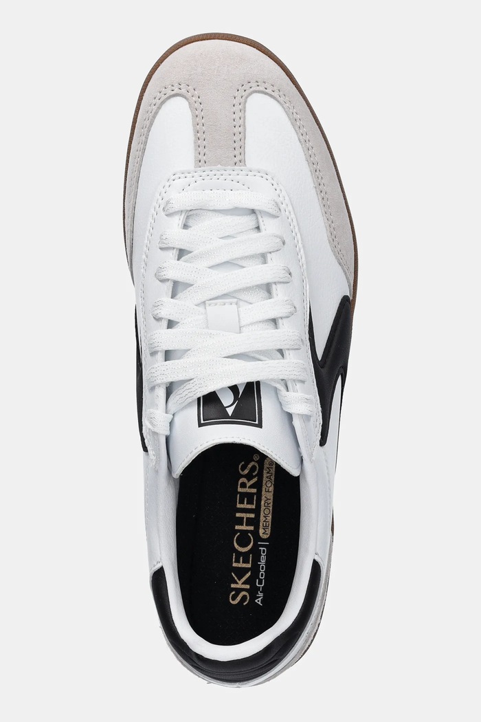 Kožne tenisice Skechers HOTSHOT bijela 185232