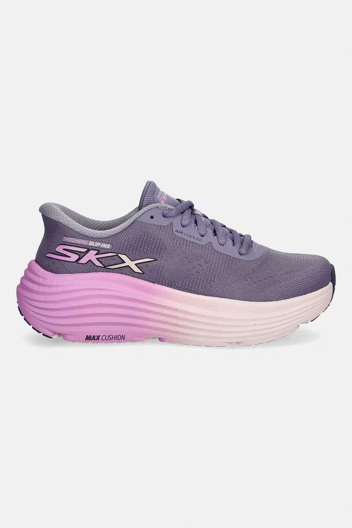 Skechers buty treningowe damskie MAX CUSHIONING ENDEAVOUR 129473 fioletowy SS26