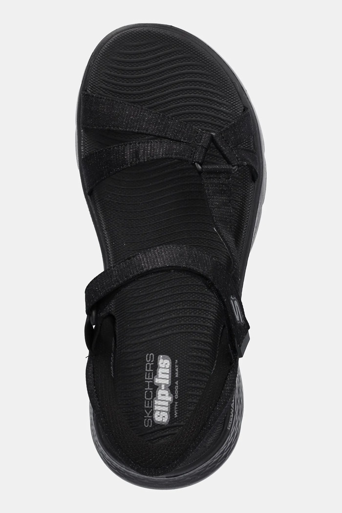 Skechers σανδάλια Γυναικεία GO WALK FLEX μαύρο 141481.