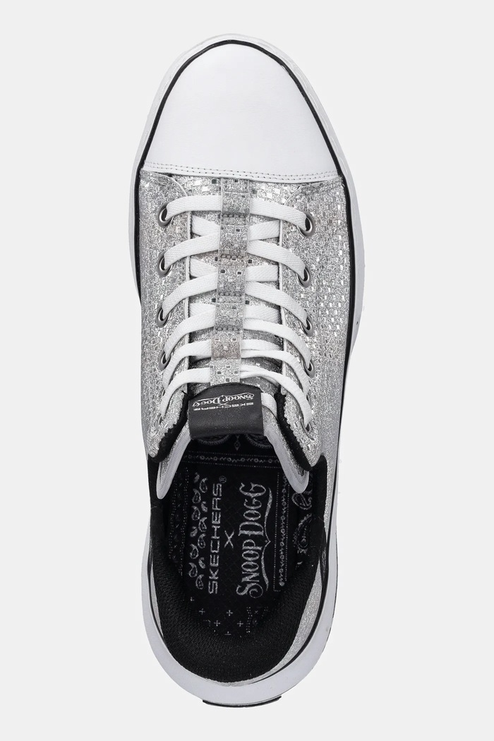 Tenisky Skechers SNOOP ONE DISCO strieborná 186006