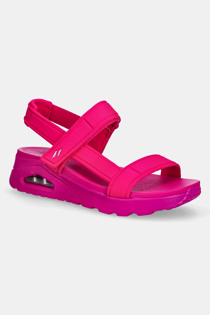 Skechers sandale UNO coturn roz 119814