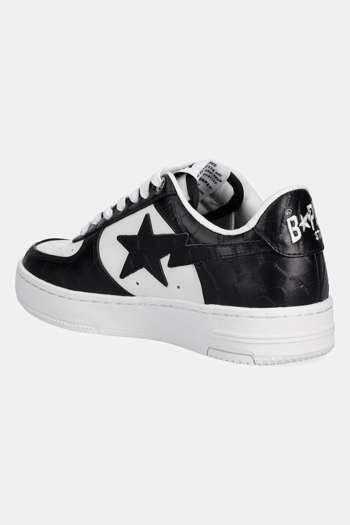 Παπούτσια Δερμάτινα sneakers A Bathing Ape BAPE STA #3 L 1K80291303 μαύρο