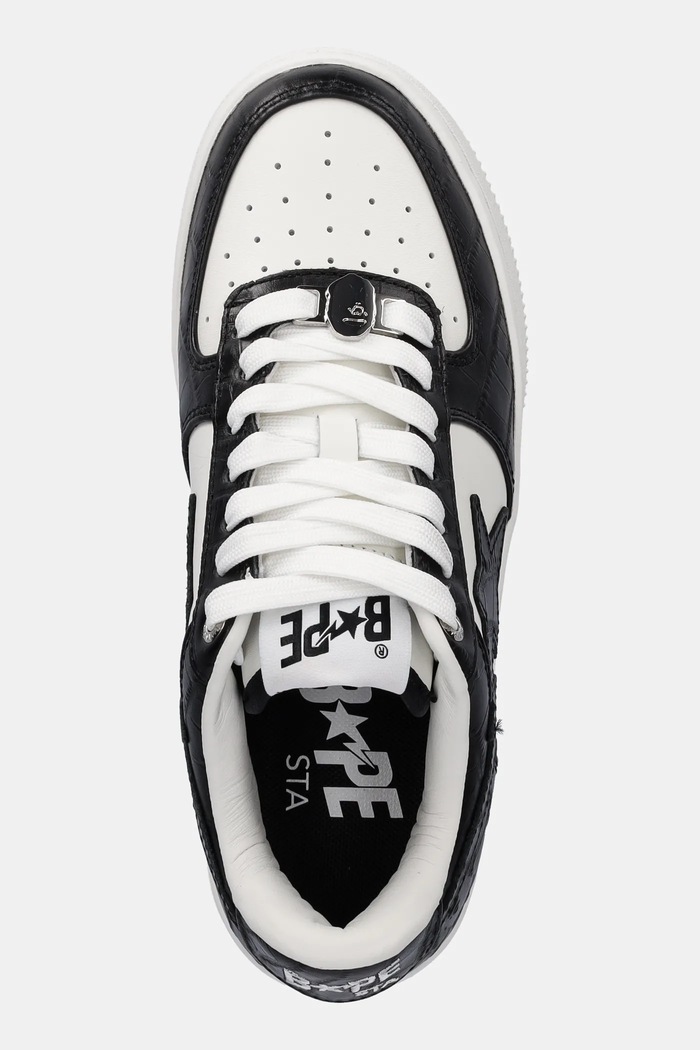 Δερμάτινα sneakers A Bathing Ape BAPE STA #3 L μαύρο 1K80291303
