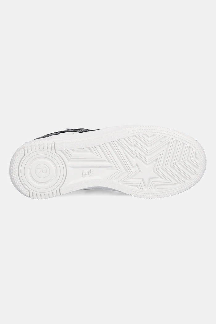 Δερμάτινα sneakers A Bathing Ape BAPE STA #3 L 1K80291303 μαύρο