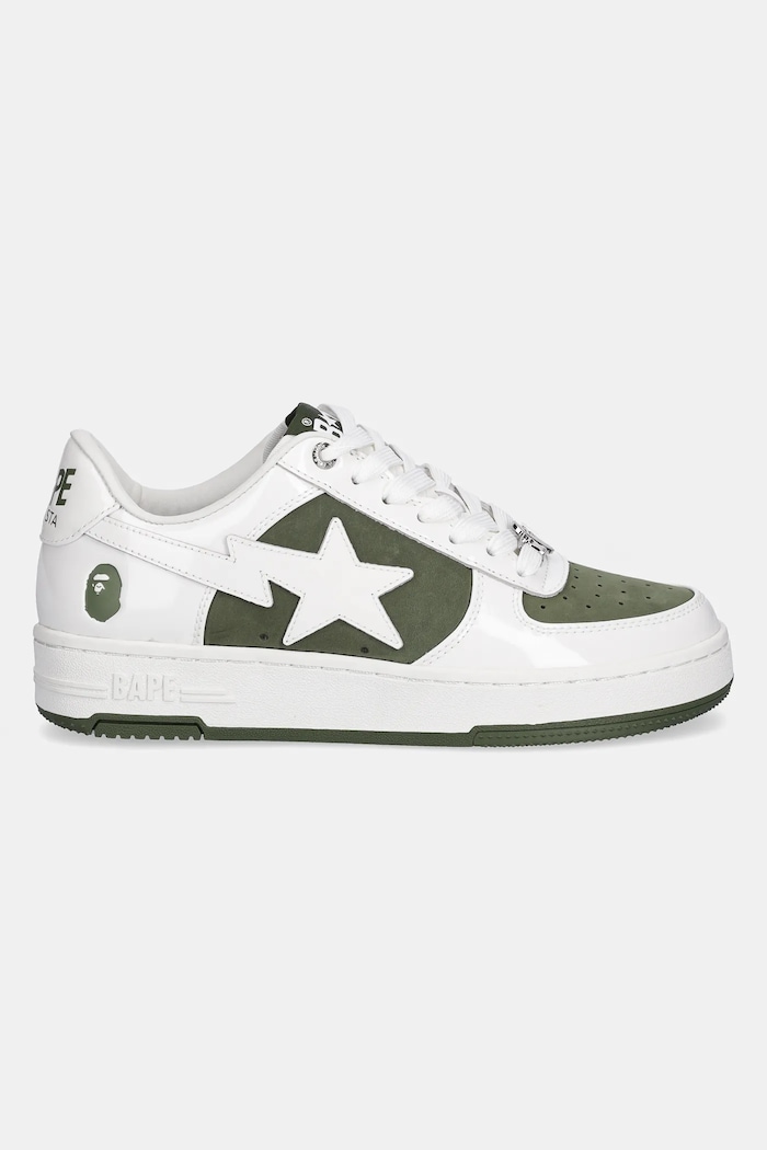 Δερμάτινα sneakers A Bathing Ape BAPE STA #6 L 1K80291306 πράσινο SS25