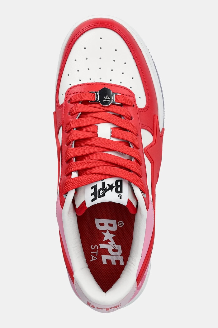 Sneakers BAPESTA OS L A Bathing Ape 1K80291309 red