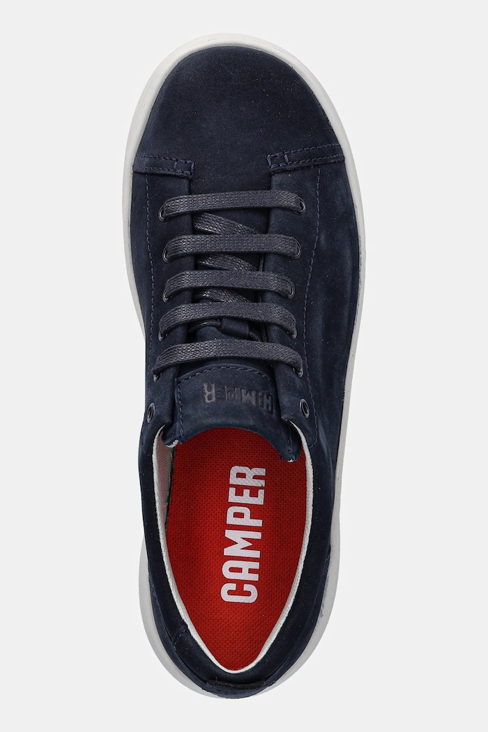 Sneakersy nubukowe Runner Up Camper K200645.093 granatowy