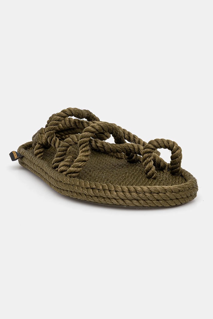 Sandali Bohonomad Ibiza Tekstil zelena IBZ.0011.WRS