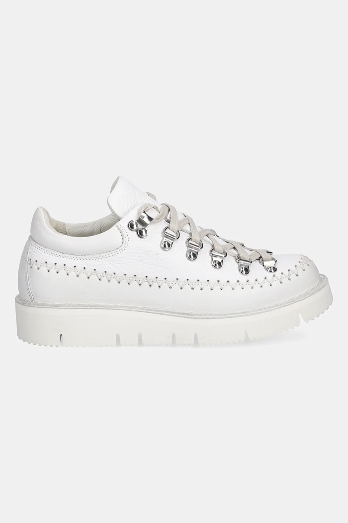Δερμάτινα sneakers Fracap Indian M122 λευκό SS25