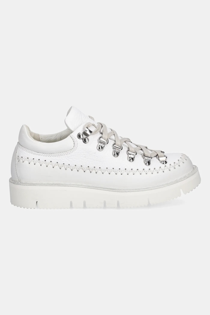 Δερμάτινα sneakers Fracap Indian M122 λευκό SS25