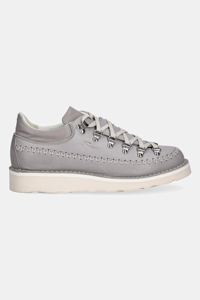Fracap sneakers din piele Indian M122 gri SS25