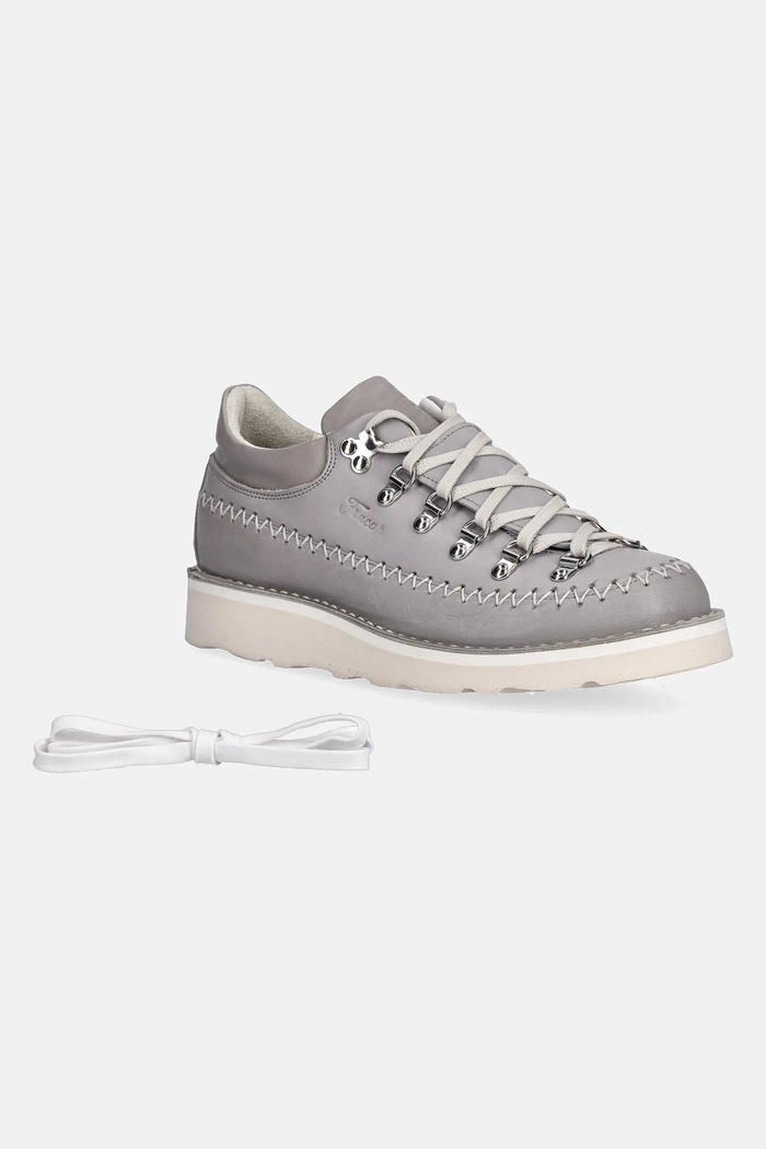 Fracap sneakers din piele Indian M122 gri