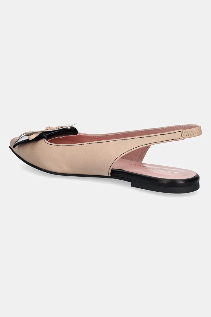 Παπούτσια Δερμάτινες μπαλαρίνες Pretty Ballerinas Ella 52080.C.9100 μπεζ