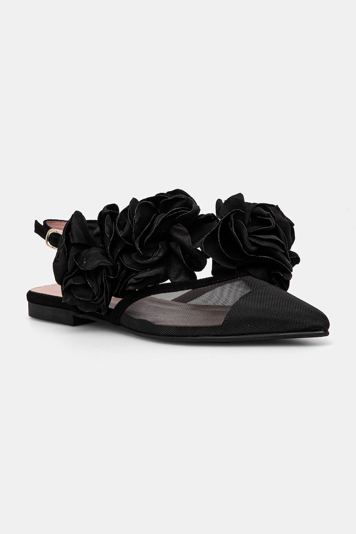 Pretty Ballerinas balerina Yvette szintetikus fekete 52145.B.9331
