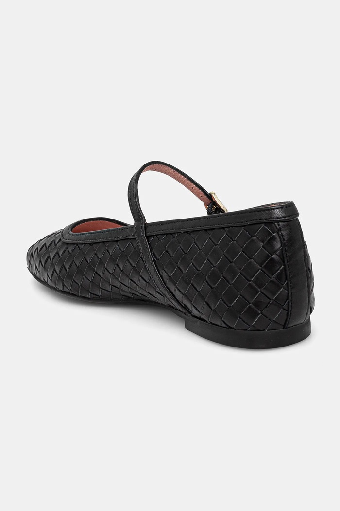 Παπούτσια Δερμάτινες μπαλαρίνες Pretty Ballerinas Camille 52205.A.9301 μαύρο