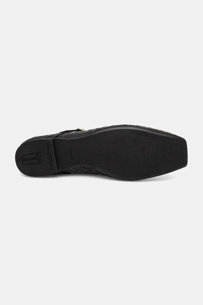 Δερμάτινες μπαλαρίνες Pretty Ballerinas Camille 52205.A.9301 μαύρο