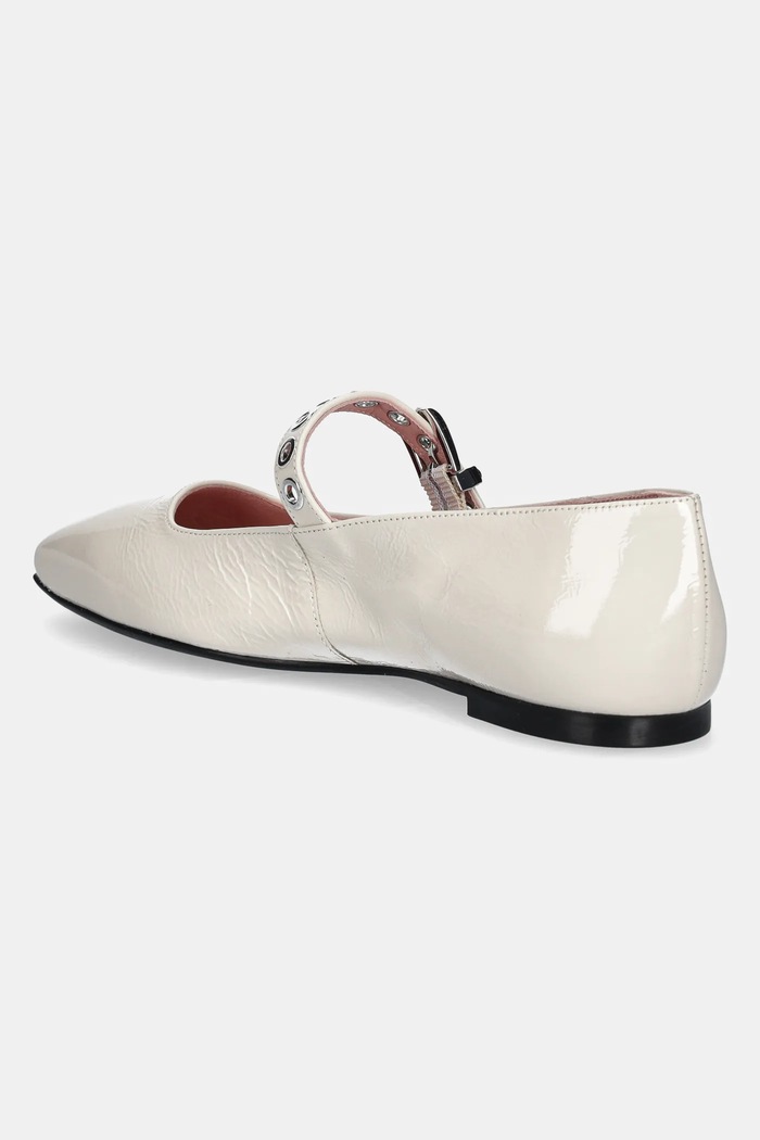 Παπούτσια Δερμάτινες μπαλαρίνες Pretty Ballerinas Camille 52211.A.9301 μπεζ