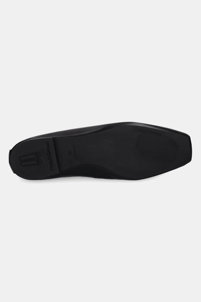 Δερμάτινα μοκασίνια Pretty Ballerinas Camille 52215.A.9301 μαύρο