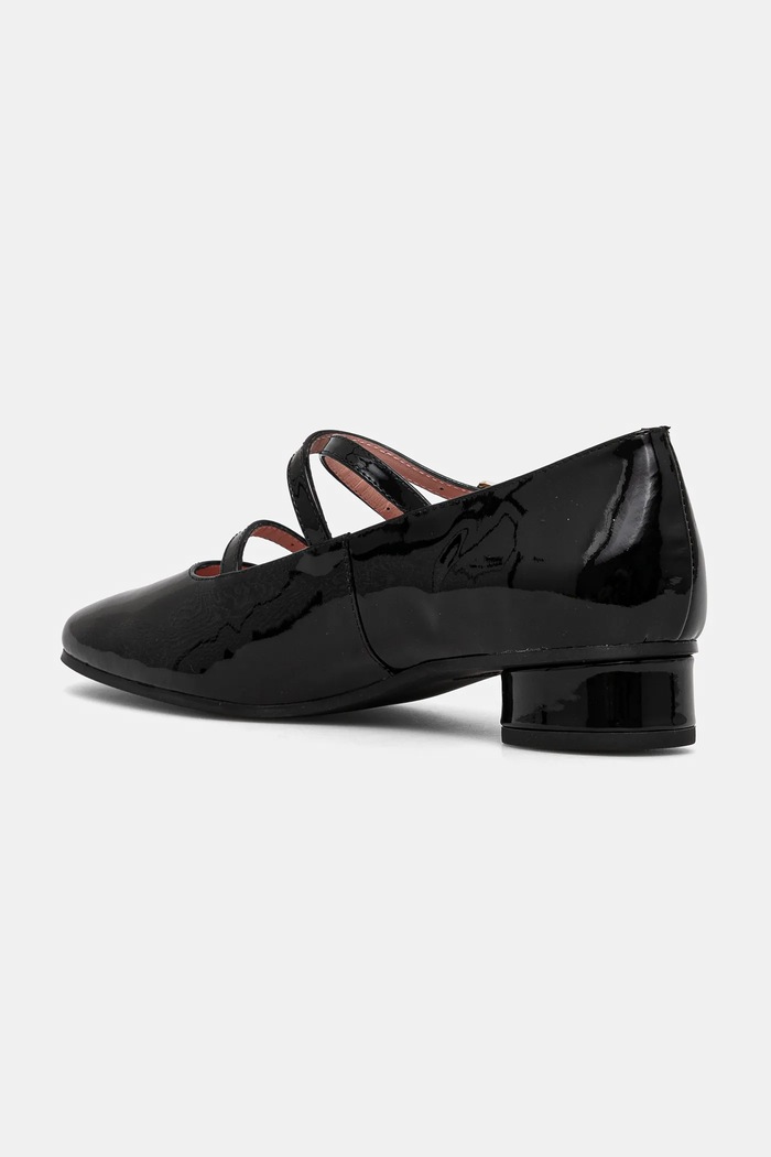 Παπούτσια Δερμάτινες μπαλαρίνες Pretty Ballerinas Odette 52220.A.9043 μαύρο