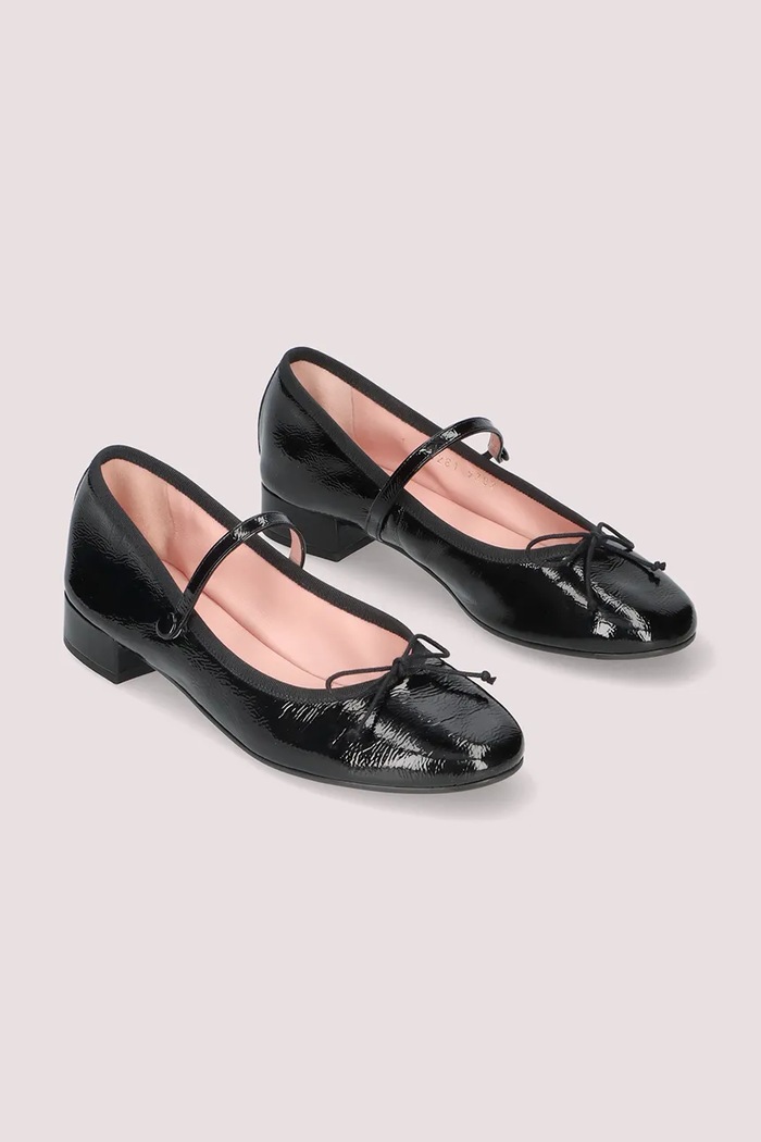Kožené baleríny Pretty Ballerinas Gretschen 52237.A.9302 černá SS25