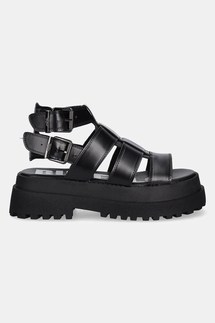 Buffalo sandały Pluto Gld 1602269.BLK czarny SS25