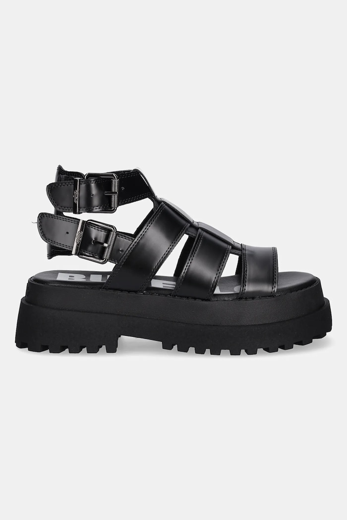 Buffalo sandały Pluto Gld 1602269.BLK czarny SS25