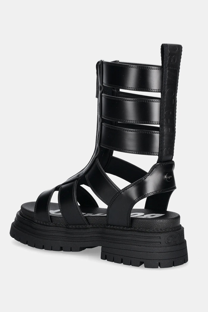 Boty Sandály Buffalo Lennox Zeus 1602276.BLK černá