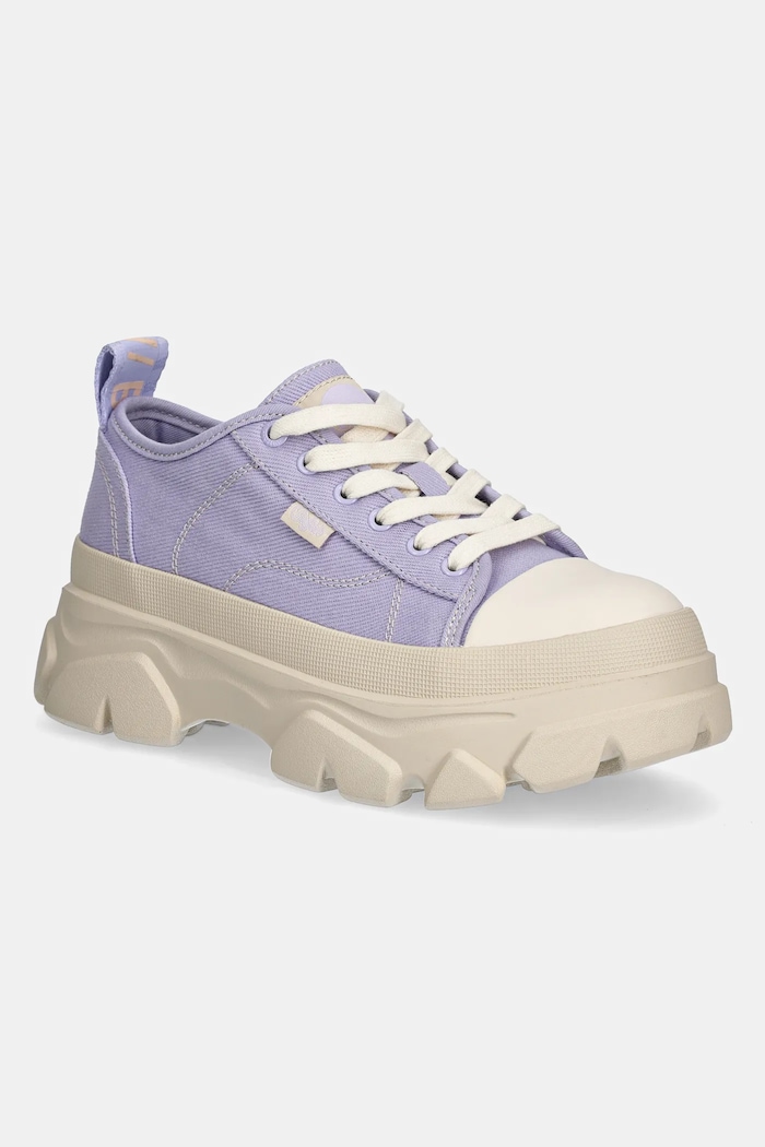 Buffalo tenisówki Cade Lace Up Lo Planet friendly fioletowy 1636324.LAV