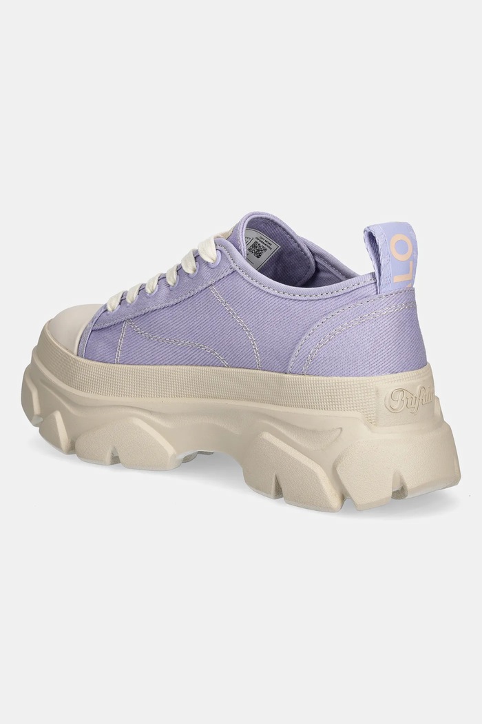 Obuwie Buffalo tenisówki Cade Lace Up Lo 1636324.LAV fioletowy