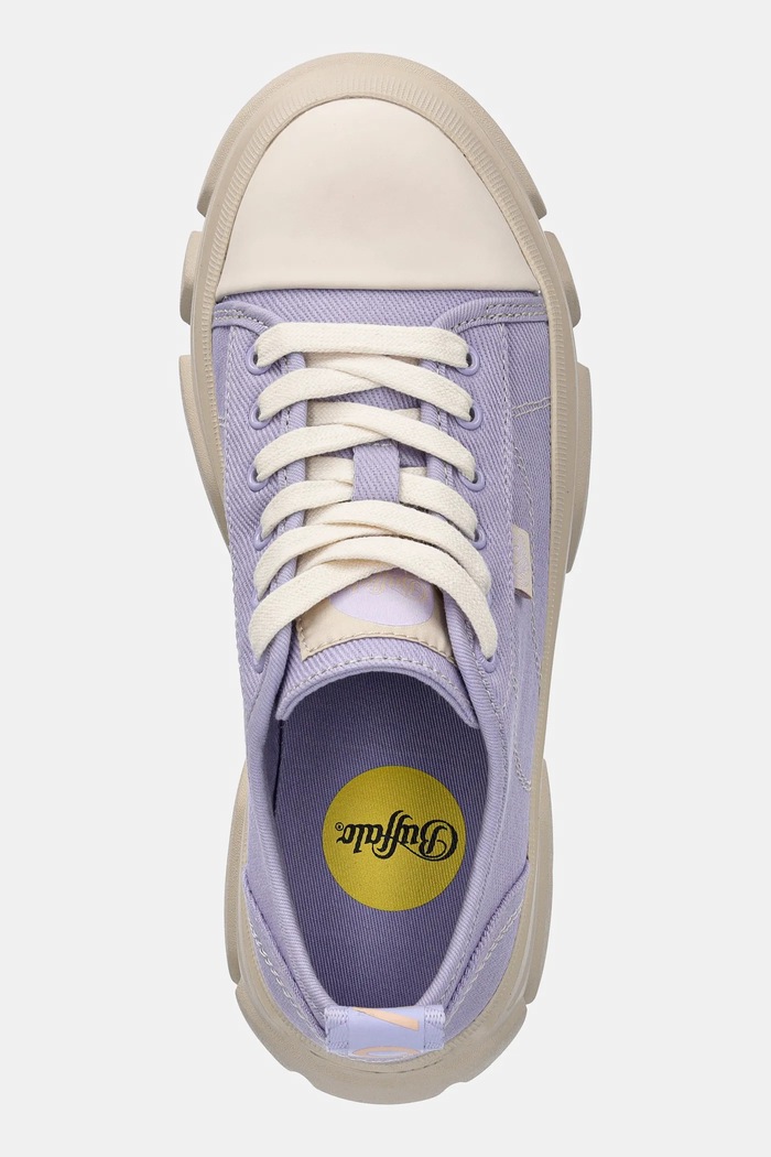 Buffalo tenisówki Cade Lace Up Lo fioletowy 1636324.LAV