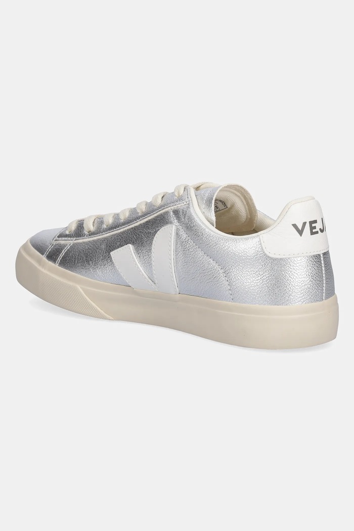 Obuwie Veja sneakersy skórzane Campo CP0502684A srebrny