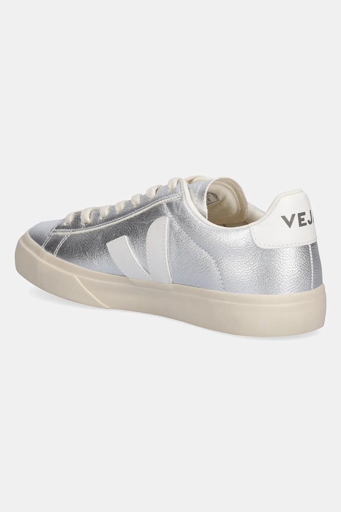 Obuwie Veja sneakersy skórzane Campo CP0502684A srebrny